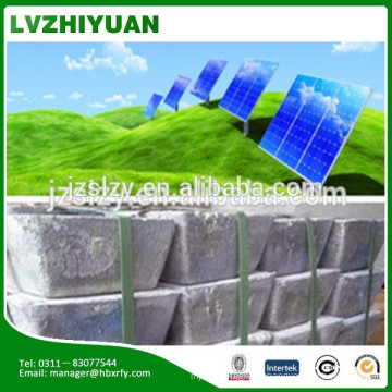 99.65%min pure antimony ingot battery raw materials